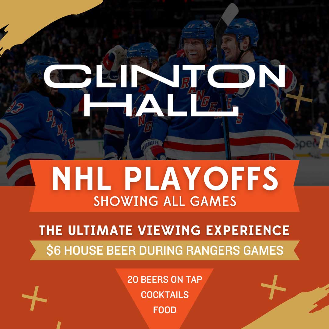 NHL Playoffs At Clinton Hall